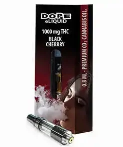 Buy Black-Cherry THC e-Liquid 0.8mls Potent Online US