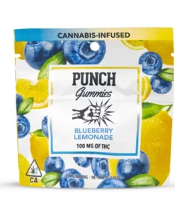 Buy Punch Gummies – 100MG Blueberry Lemonade Online in the US