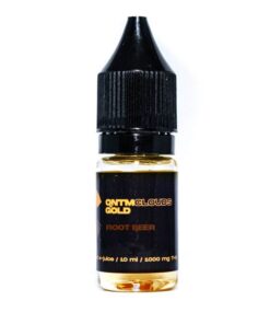 Buy QNTM Clouds Gold THC Vape Liquid Root Beer Online US