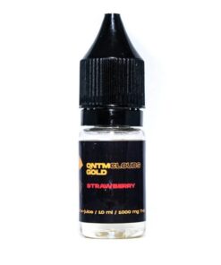 Buy QNTM Clouds Gold THC Vape Liquid Strawberry Online US