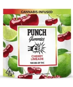 Punch Gummies – 100MG Cherry Limeade Online in the UK